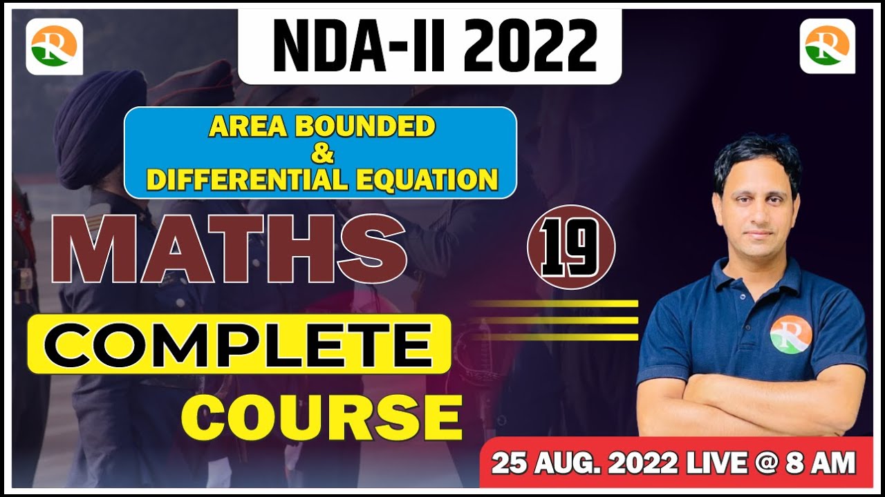 Area Bounded one Shot for NDA |NDA Maths Crash Course | NDA Crash Course 2022