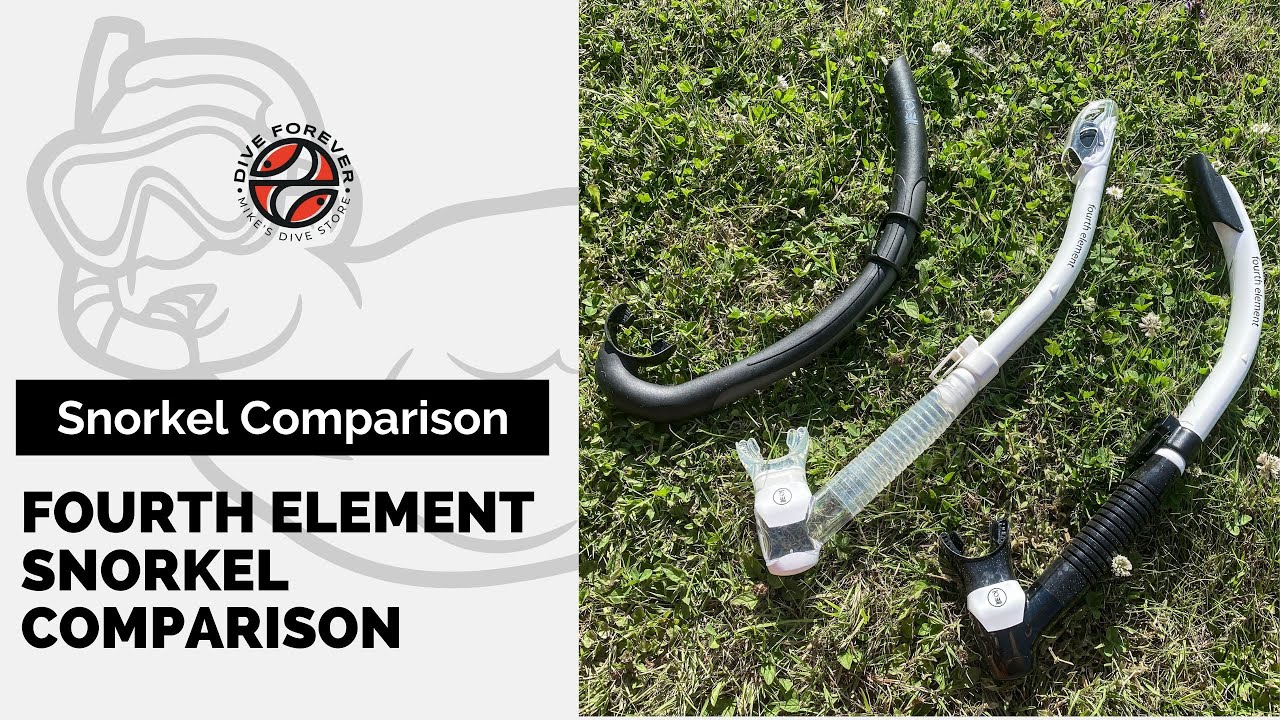 FOURTH ELEMENT SNORKEL COMPARISON: SPLASH - DRY - FLOAT