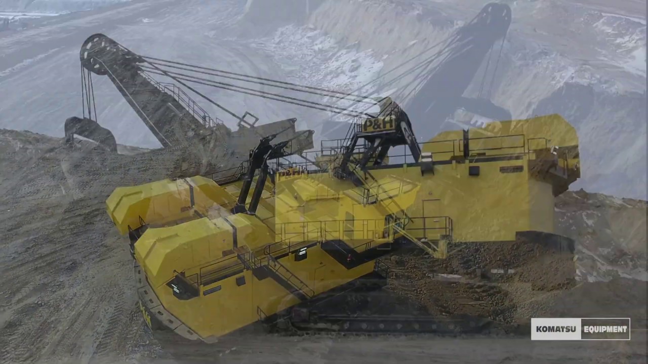 Rebuilt P&H 4100A Electric Rope Shovel - Wyodak Mine - Komatsu Equipment Company