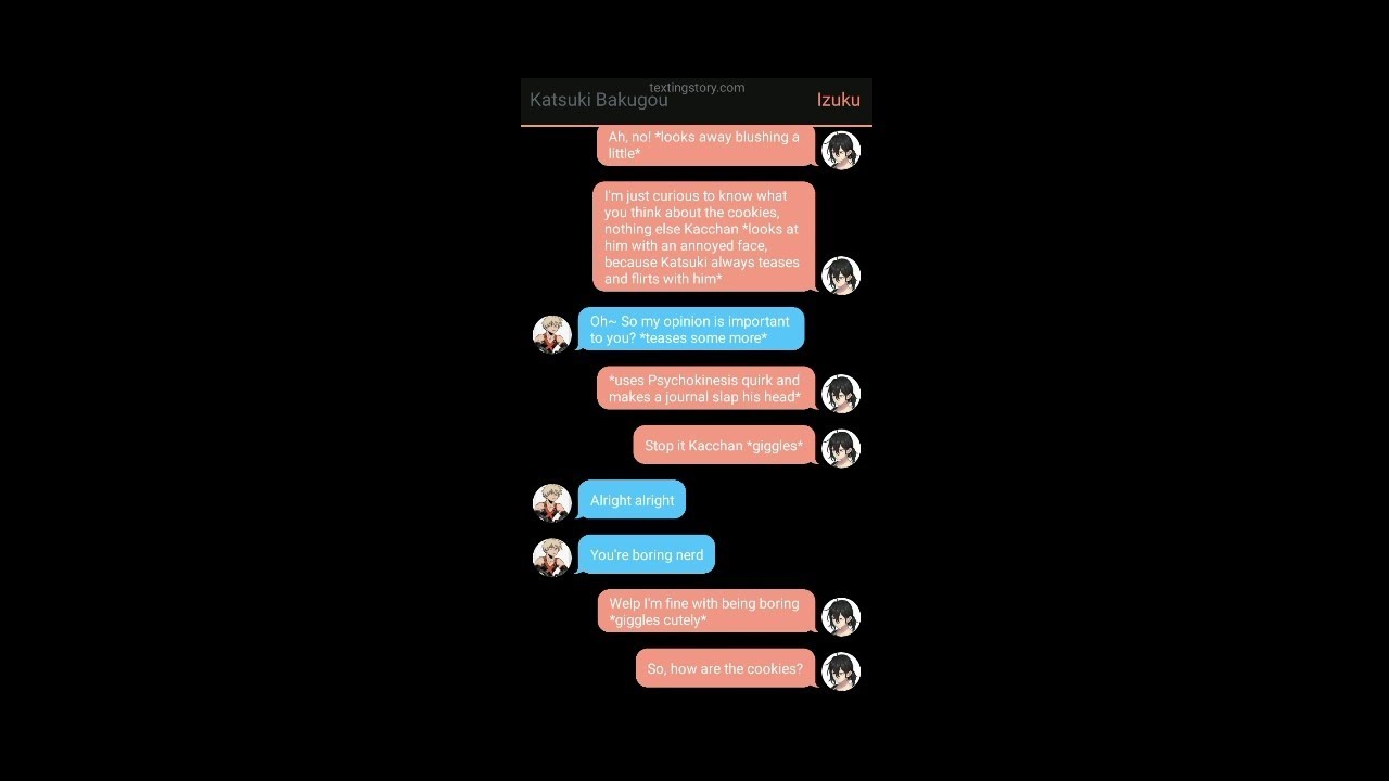 BakuDeku/ Deku angst/ Dadzawa/ Texting Story