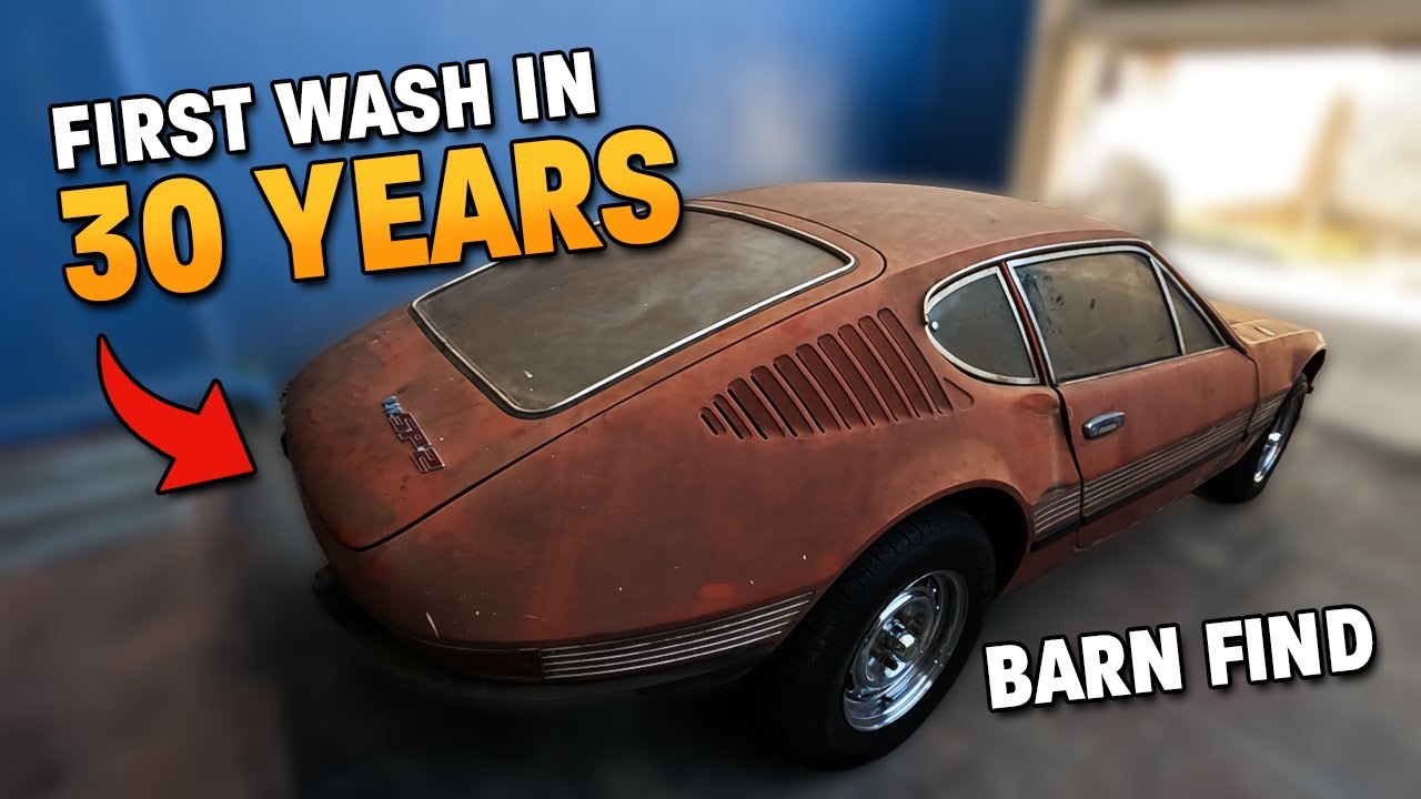 ВОССТАНОВЛЕНИЕ ЗАБРОШЕННОГО АВТОМОБИЛЯ VOLKSWAGEN SP2 1972 ГОДА | ДЕТЕЙЛИНГ АВТОМОБИЛЯ