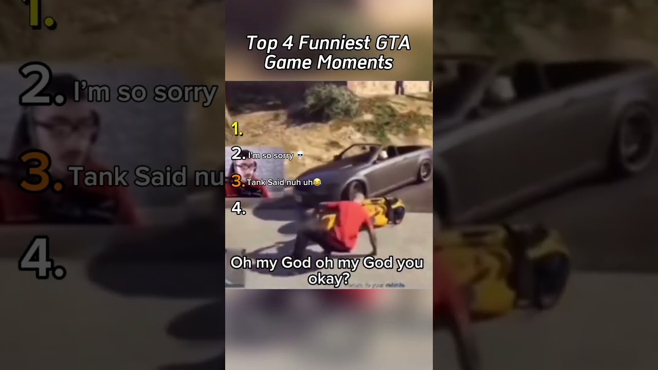 Ranking The Funniest GTA 5 Moments