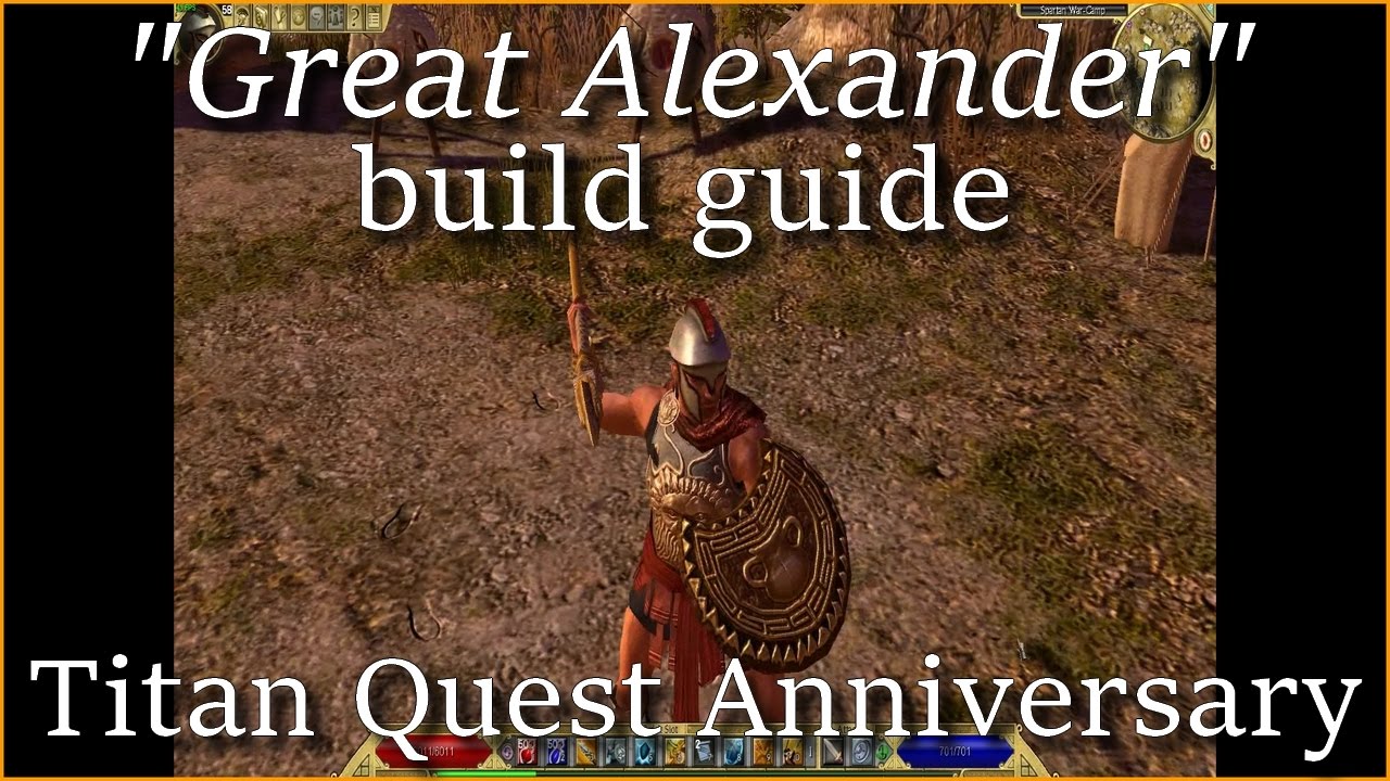 Titan Quest Anniversary Great Alexander build guide