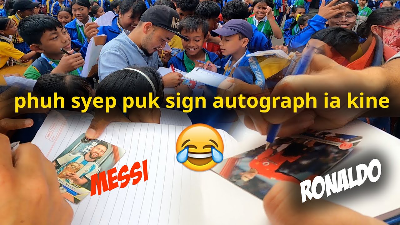 Leit ai mynsiem noh ia ki khynnah skul Stephen 🤩 phah leh aiu kumne ianga 😂