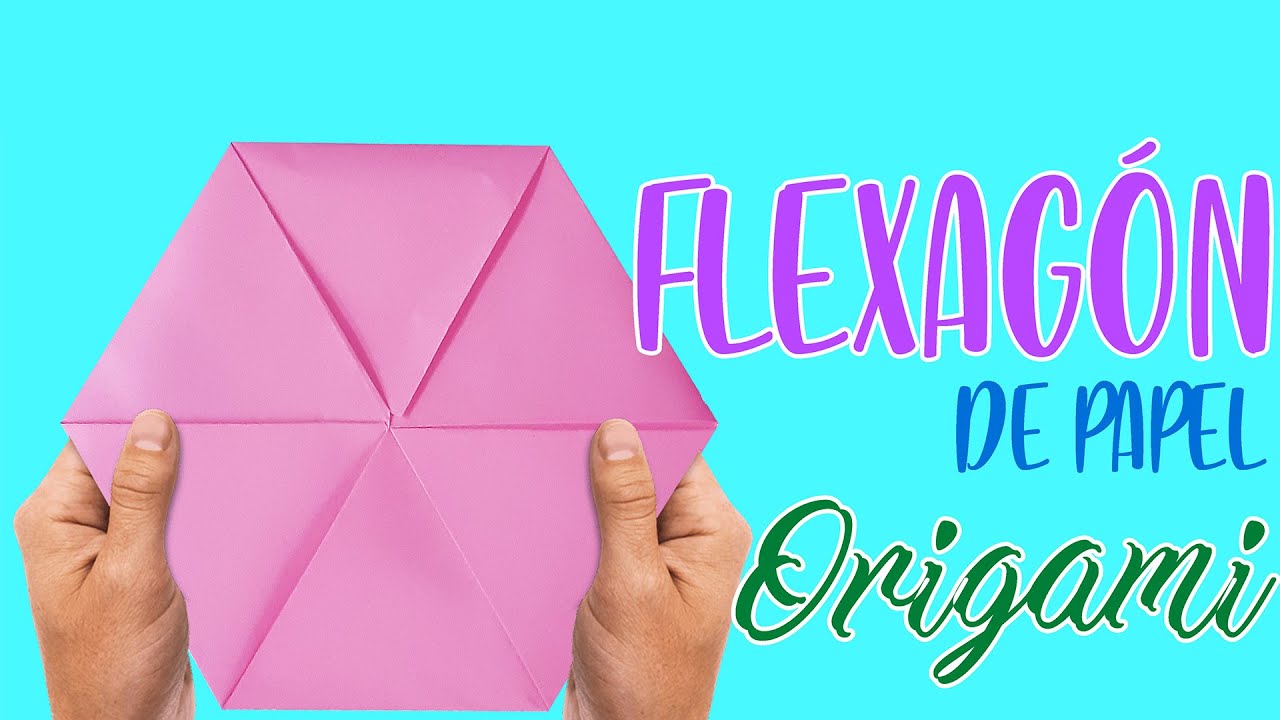 Cómo Hacer un FLEXAGÓN de PAPEL - PAPER FLEXAGON - ORIGAMI