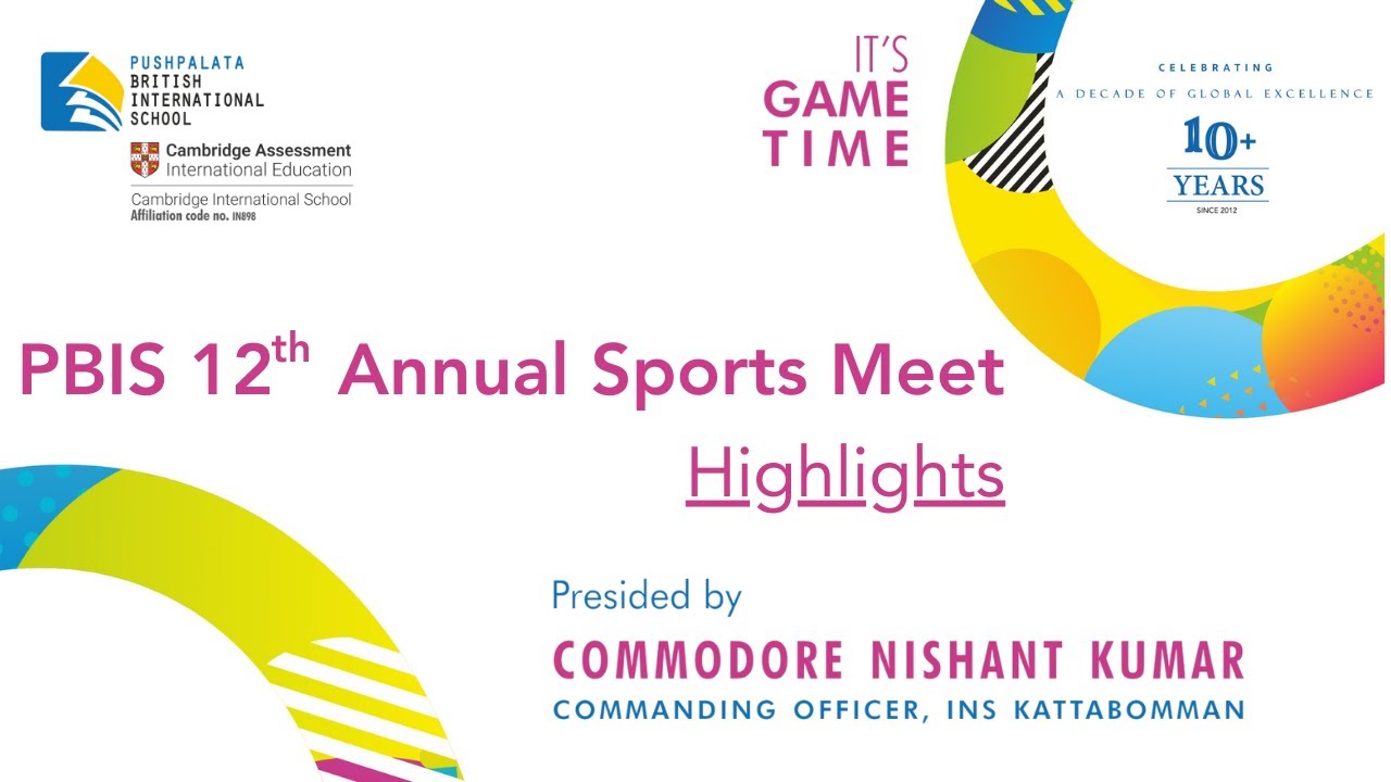 Annual Sports Meet 2024 | Highlights | PBIS | Pushpalata British International school |