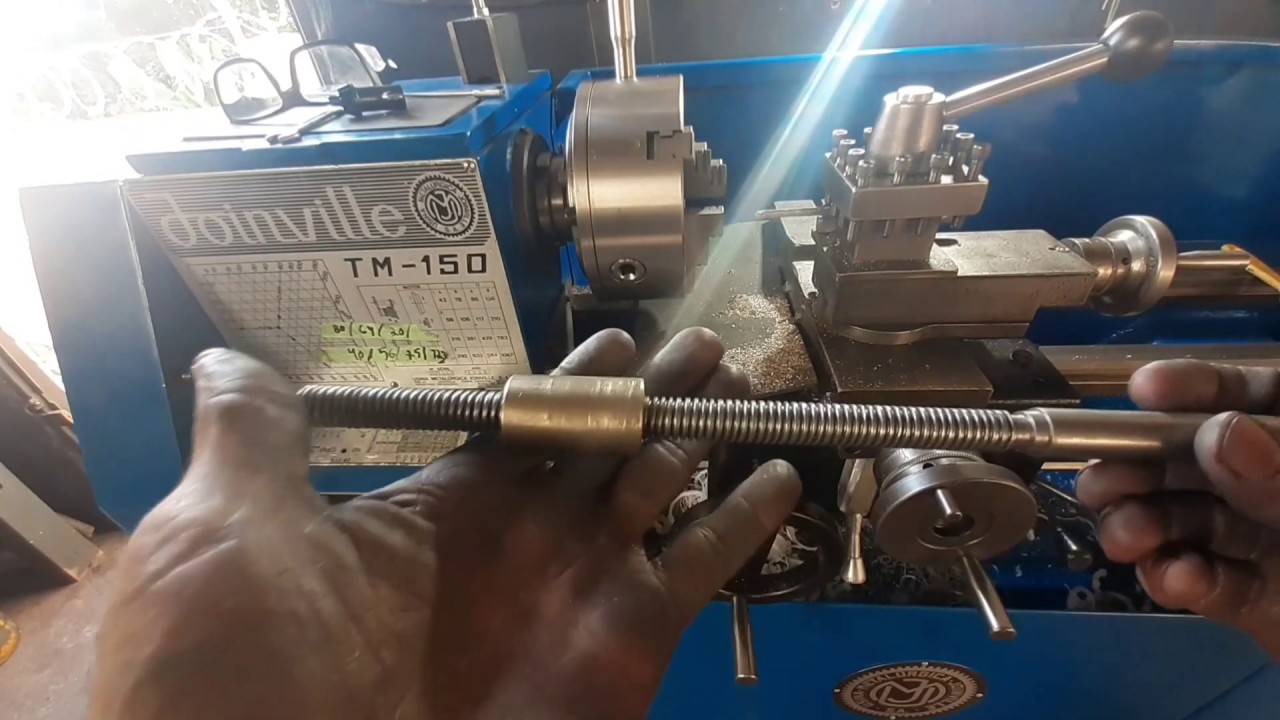 2⁰ vídeo  finalização do fuso Torno Joinville fazendo a porca