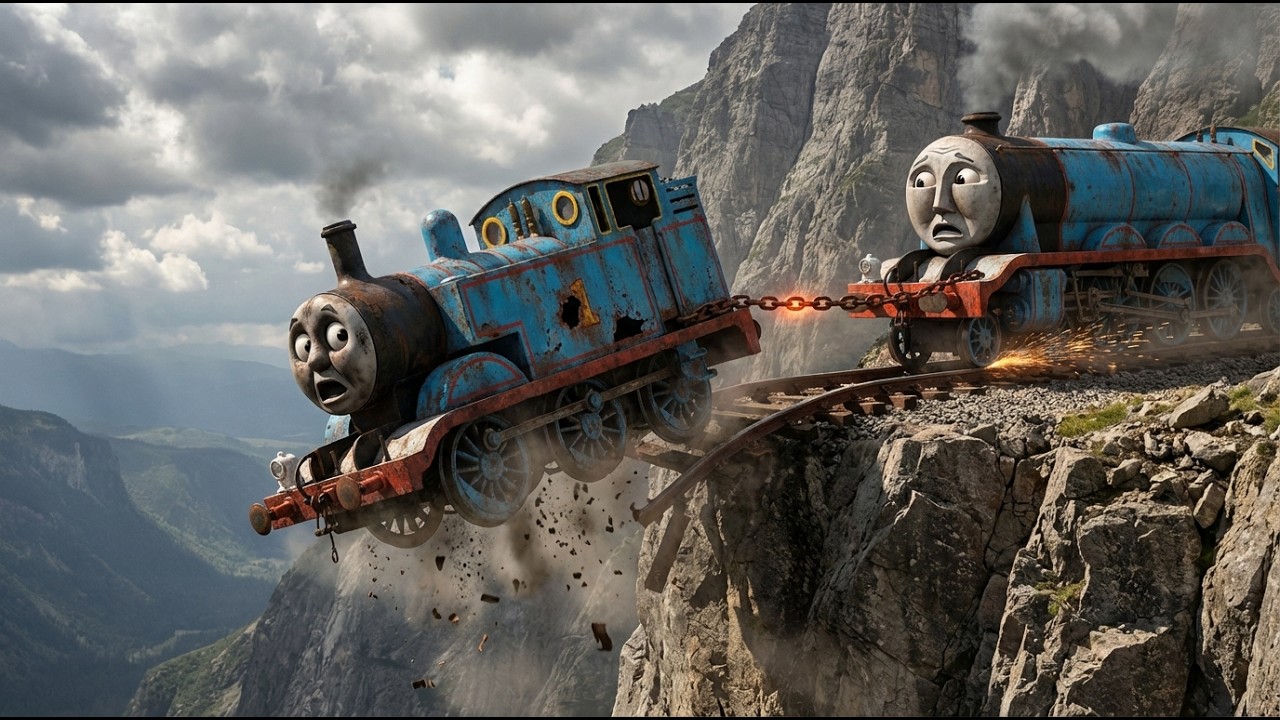 Poor Thomas Almost Lost His Life… Gordon Came Like an Angel.... Steam Engine Journey Full Restored