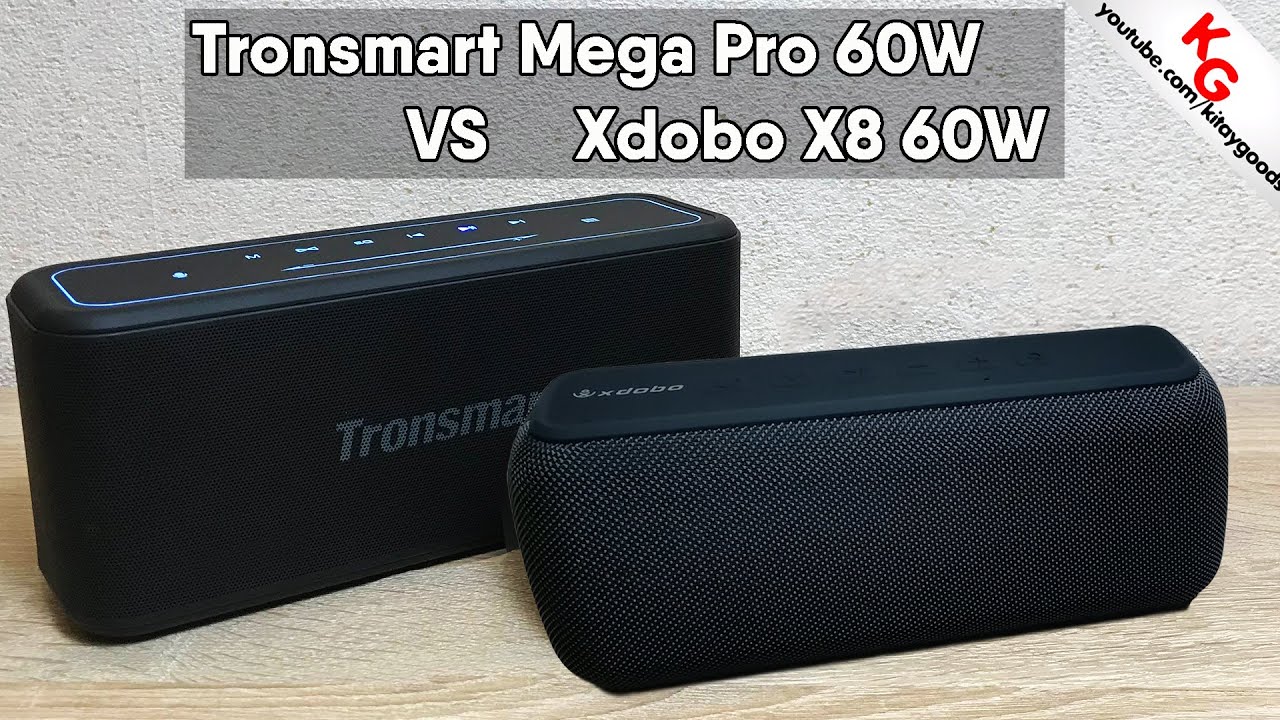 🔊 Tronsmart Mega Pro vs Xdobo X8. Сравнение Bluetooth колонок Xdobo и Tronsmart.