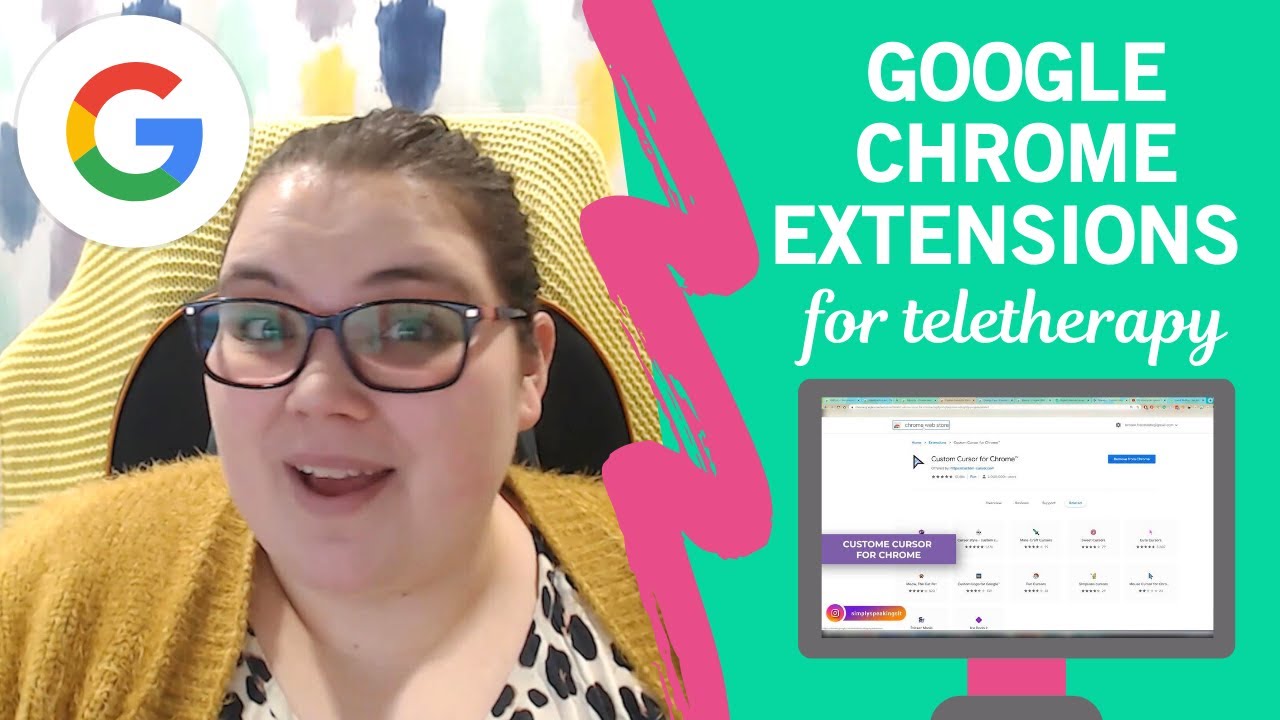 Useful Google Chrome Extensions for Speech Teletherapy | Teletherapy Tips for SLPs