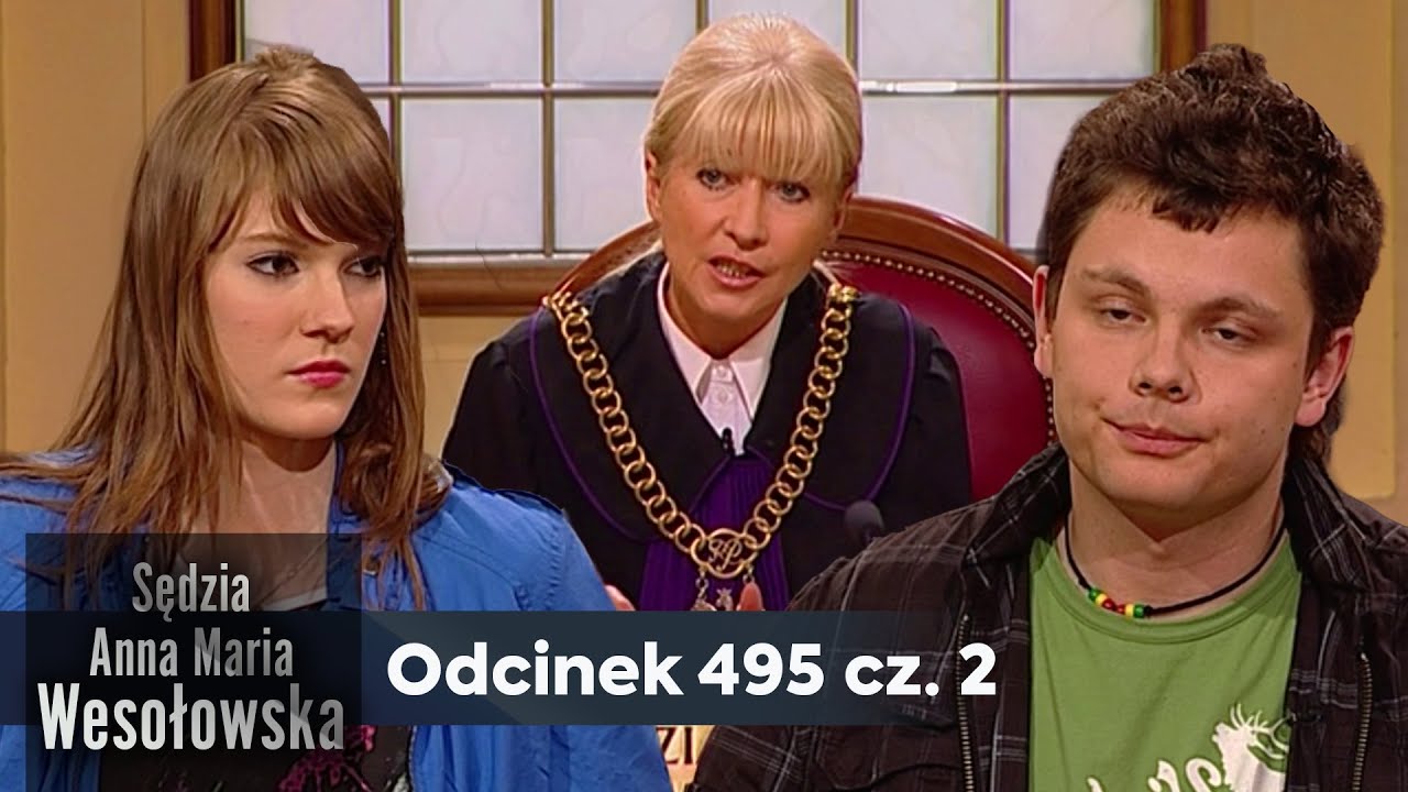 Sędzia Anna Maria Wesołowska odc. 495, część 2👩🏼‍⚖️