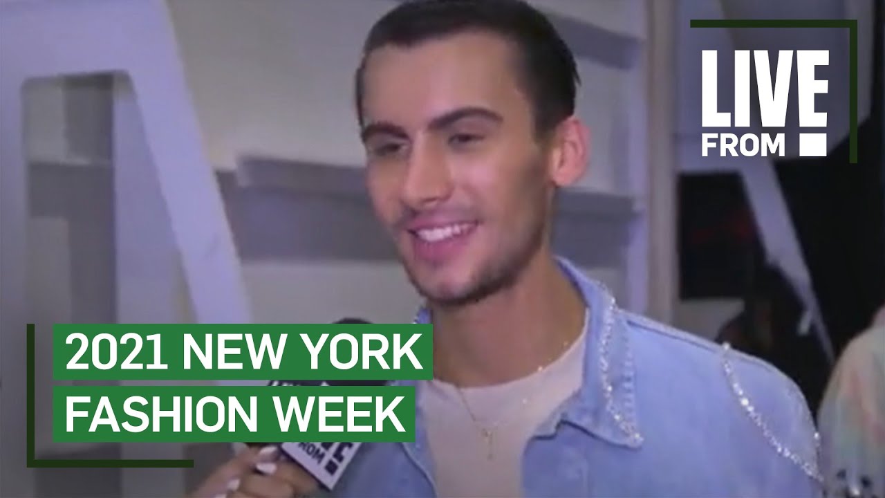 Christian Cowan Talks Winnie Harlow's White Hot Look at NYFW | E! Red Carpet & Award Shows