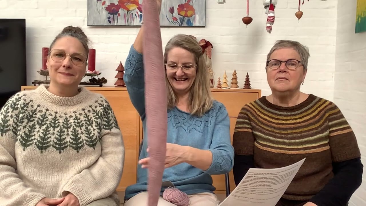 Strikkepodcast afsnit 20  med “STRIKKEVENINDERNE”,  med 