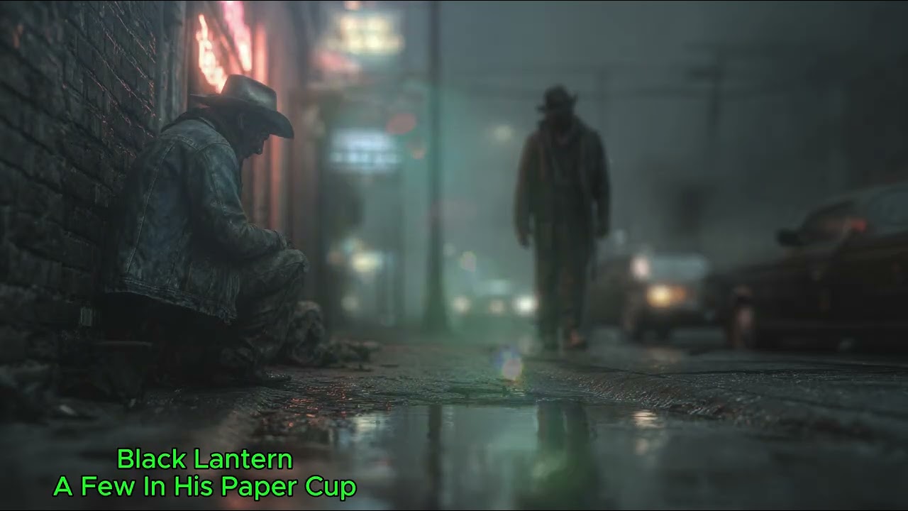 Black Lantern - A Few In HIs Paper Cup