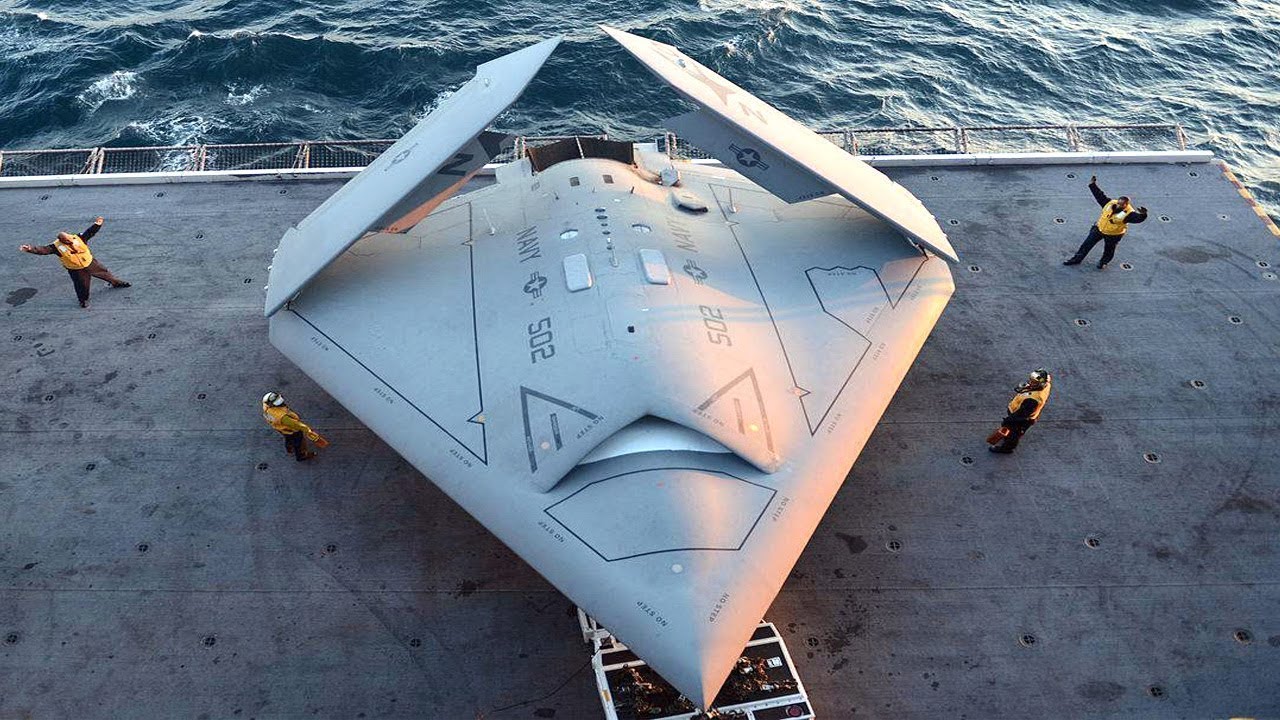 EE.UU Prueba Este DRON de MIL MILLONES de D&oacute;lares: X-47B