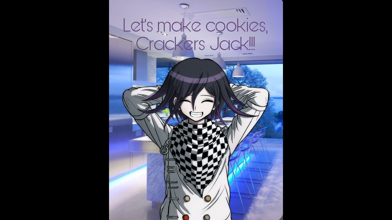 Kokichi x Listener You and Kokichi are making cookies!!