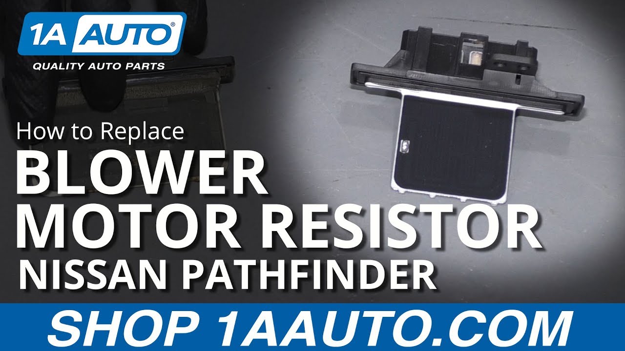 How to Replace Blower Motor Resistor 96-04 Nissan Pathfinder