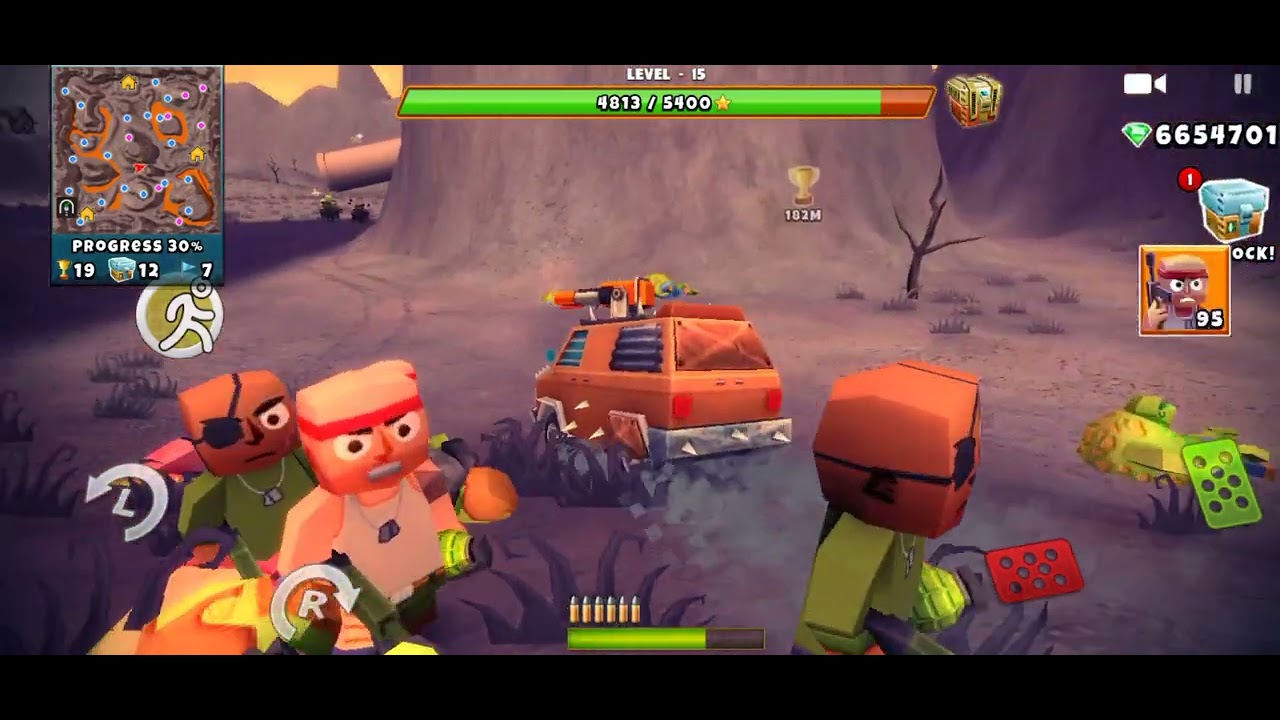 zombie Safari Mobile Gameplay 5 Deadly Island