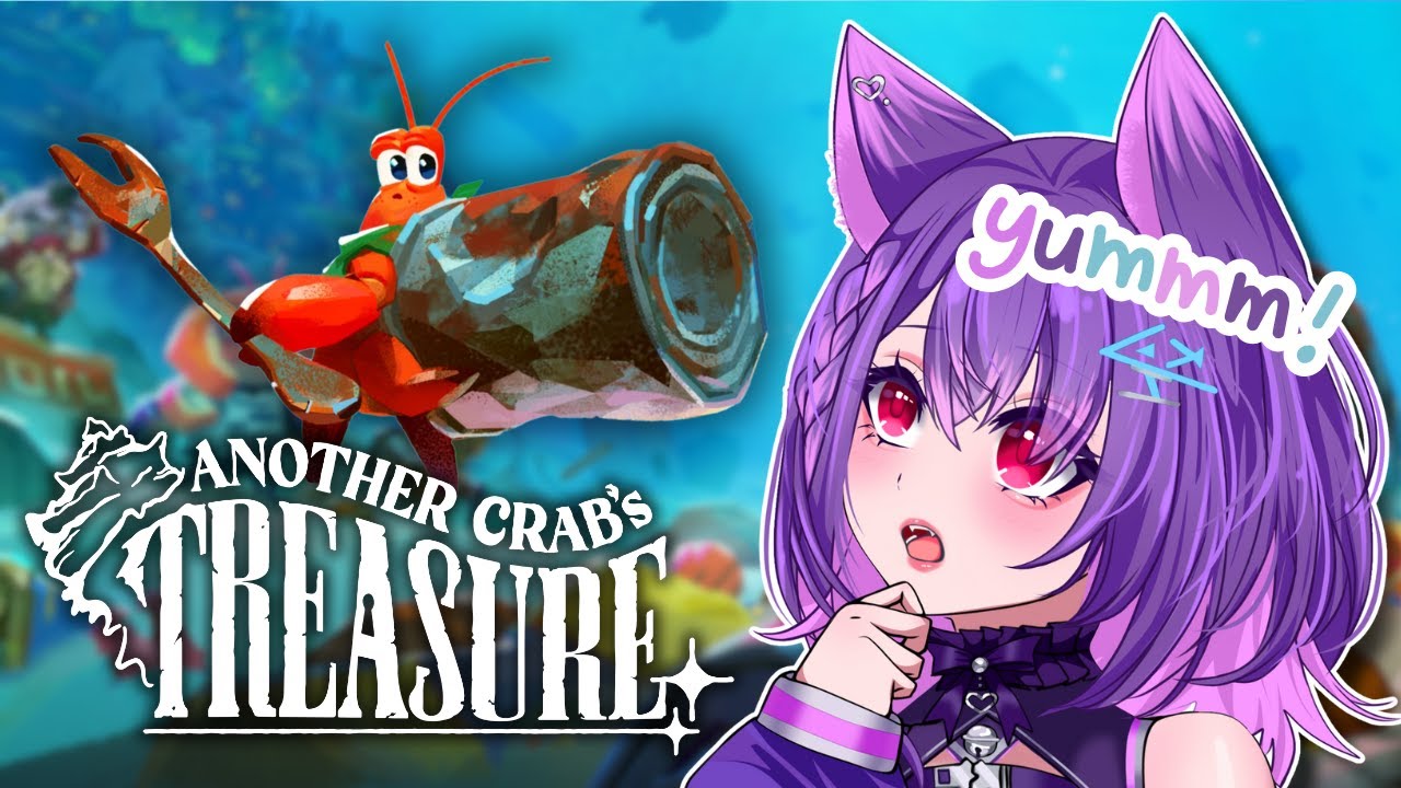 【ANOTHER CRAB'S TREASURE】this soulslike game looks very yummy!  :3 【#AngyCatto | VOLs 】