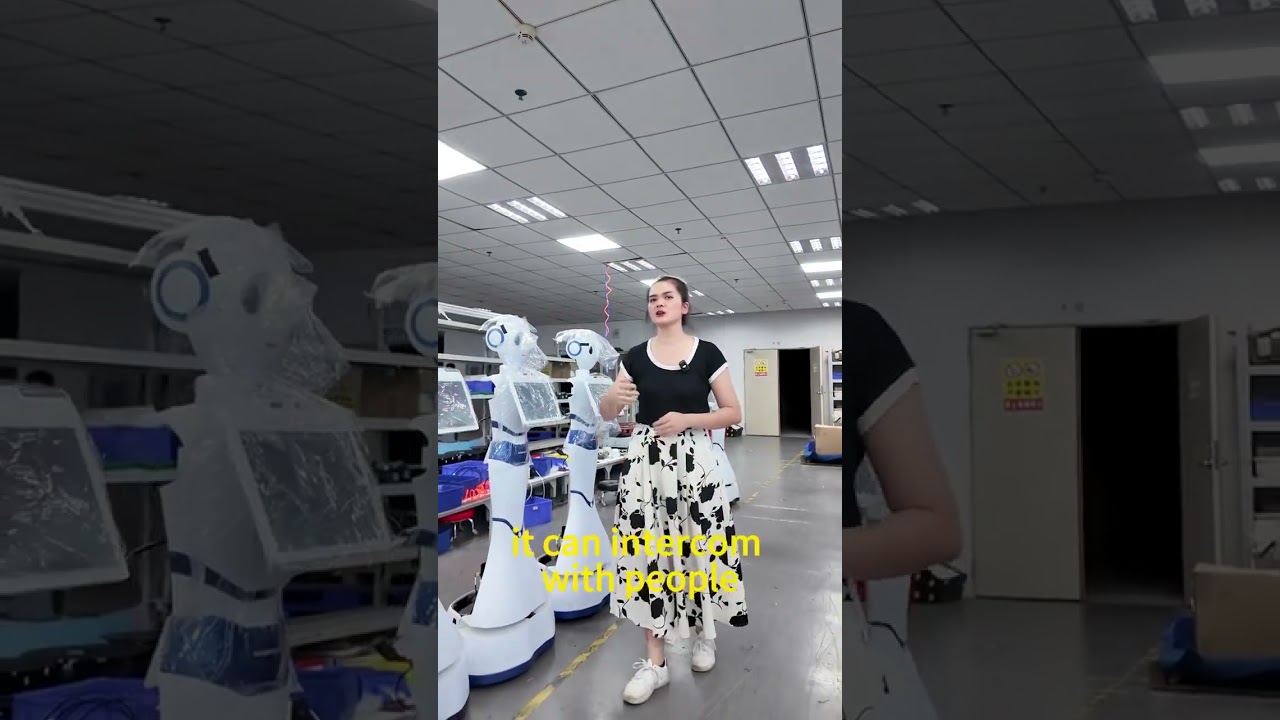 Under AI Smart trend Humanoid service robot popular again.