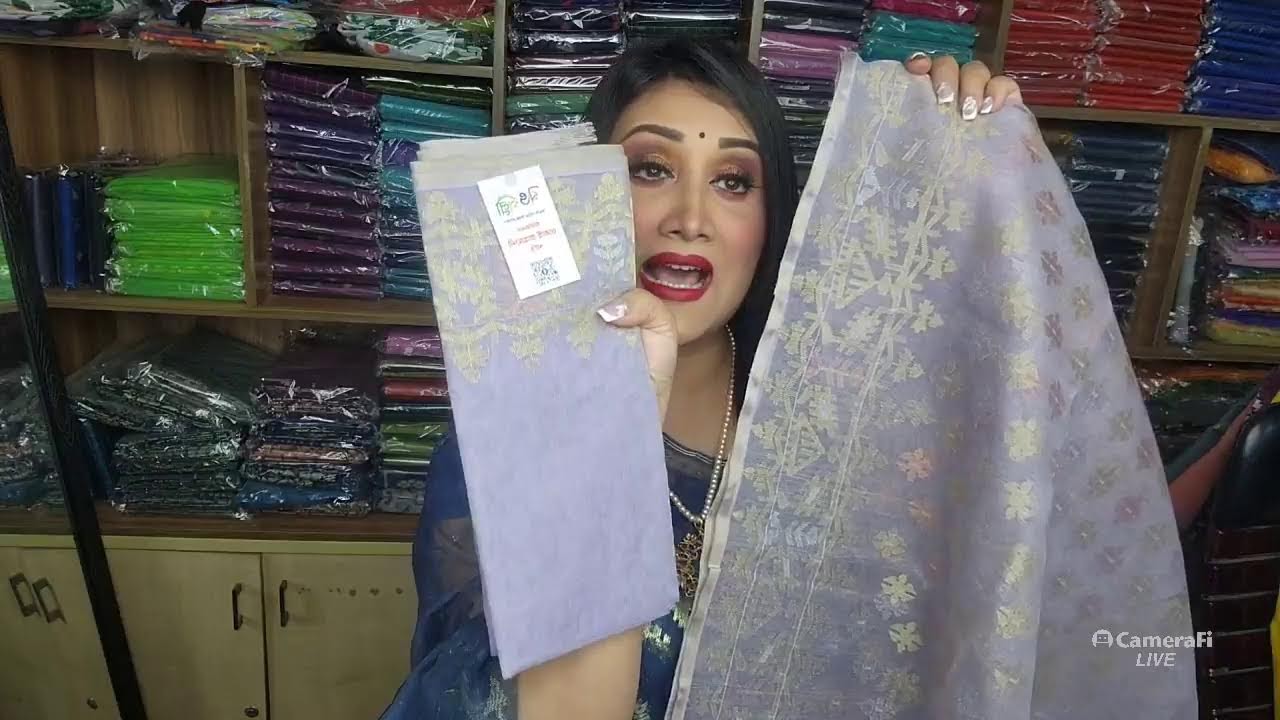 ঈদ ফুর্তি ১০% ডিসকাউন্ট অফারে ঢাকাই জামদানি লাইভ ২০২৬ | Dhakai Jamdani Saree | Rong Polli - রঙ পল্লী