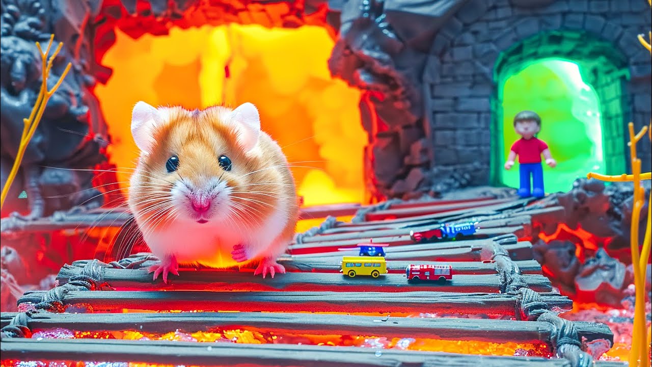 Underground Horror Maze 😱 Epic Hamster Escape 🐹 Hamster Maze