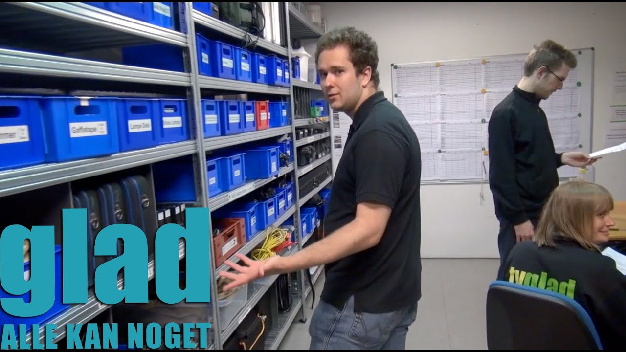 Mit praktikprojekt - Rundvisning hos TV Glad