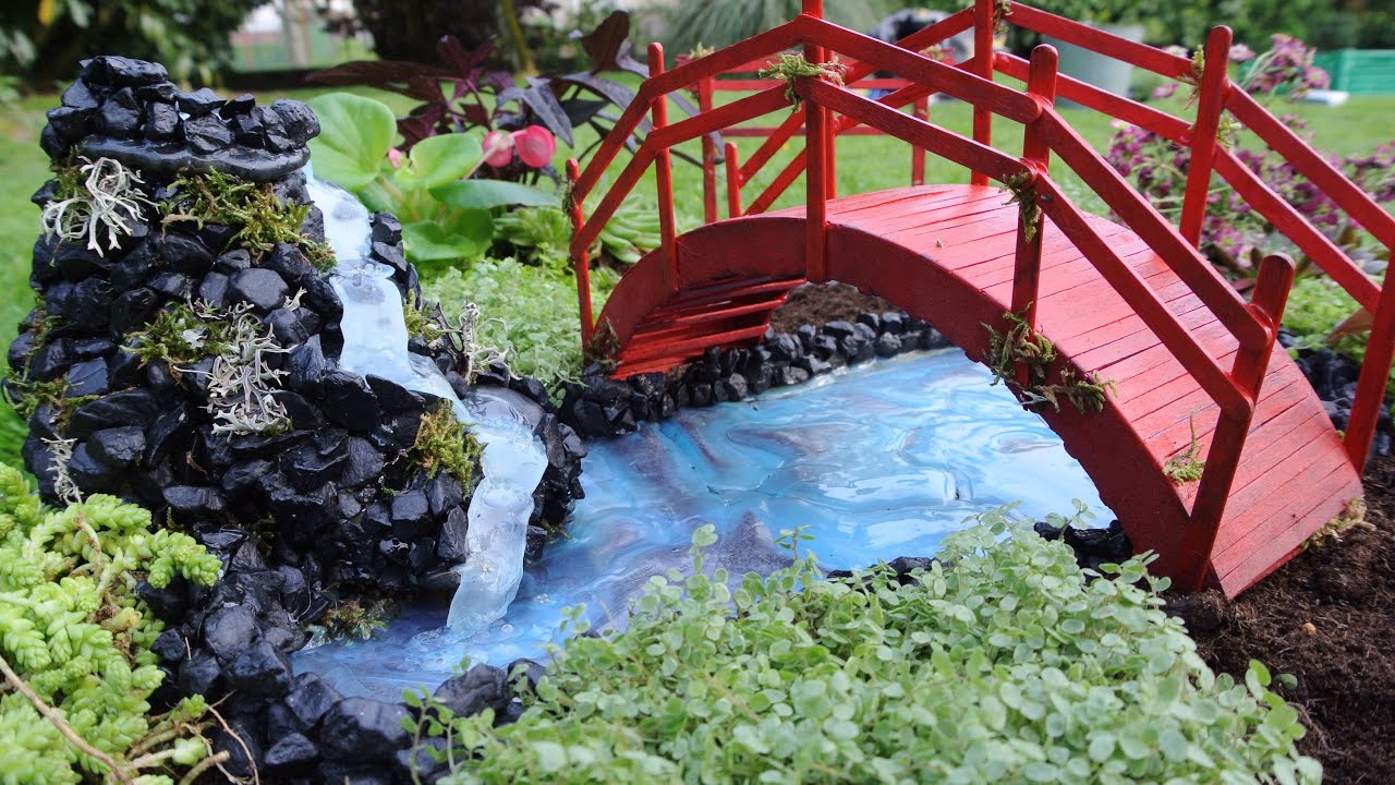DIY: Making a Miniature Japanese Garden/ Réalisation d'un Jardin Japonais Miniature