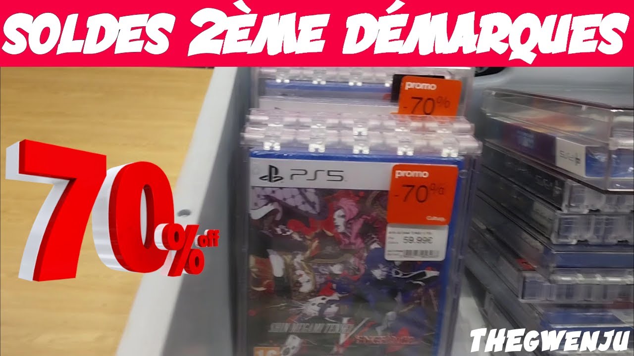Soldes Hiver 2026 - 2ème démarque. Du 70% chez Cultura