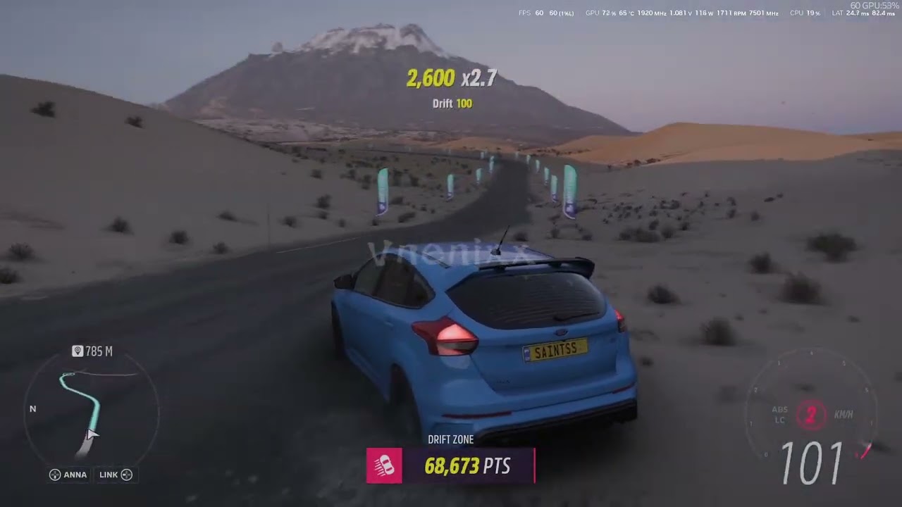 Forza Horizon 5 Seasonal Championship Drift zone LAS DUNAS