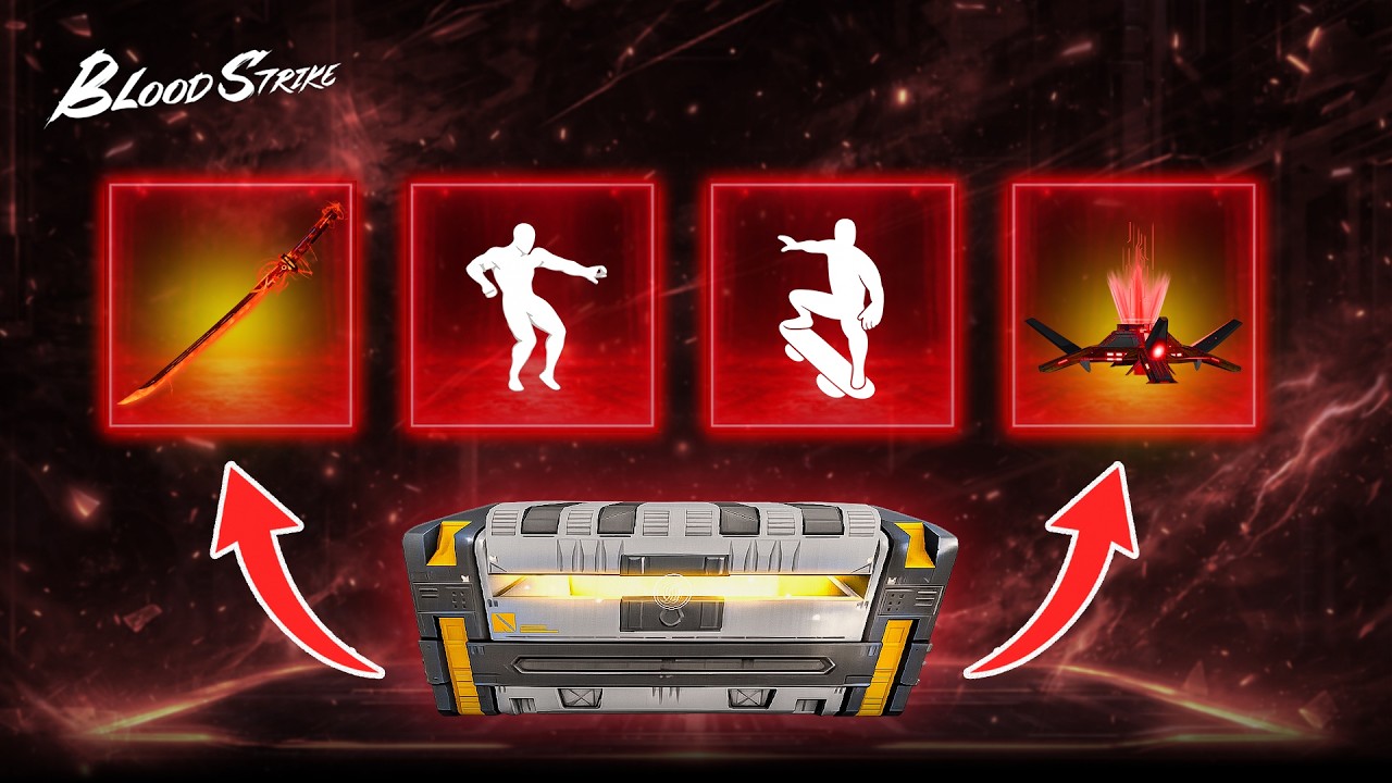 Blood Strike Full Stash Opening EVO Katana Nexus | All Skins Revealed 😱