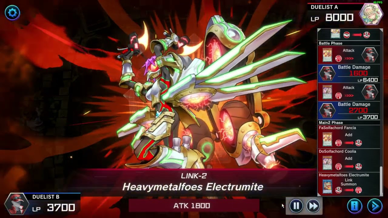 【Yu-Gi-Oh! Master Duel】Heavymetalfoes Electrumite