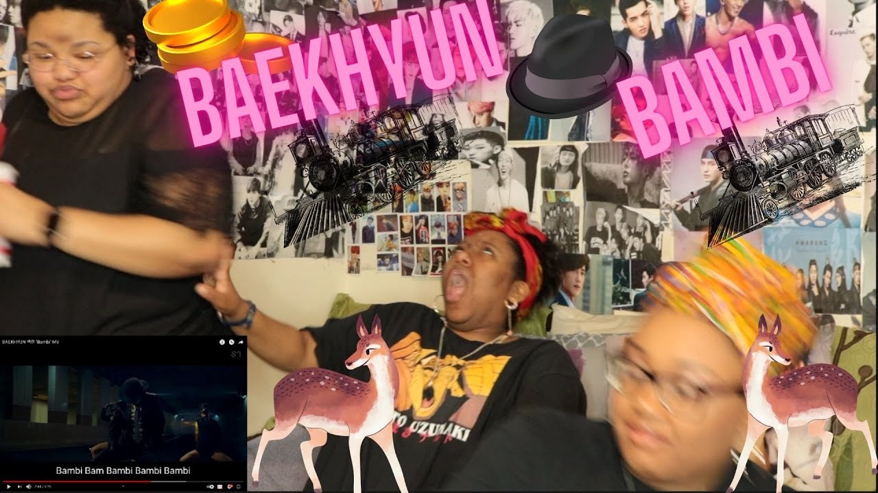 BAEKHYUN  BAMBI REACTION [OOOOWEEE!]