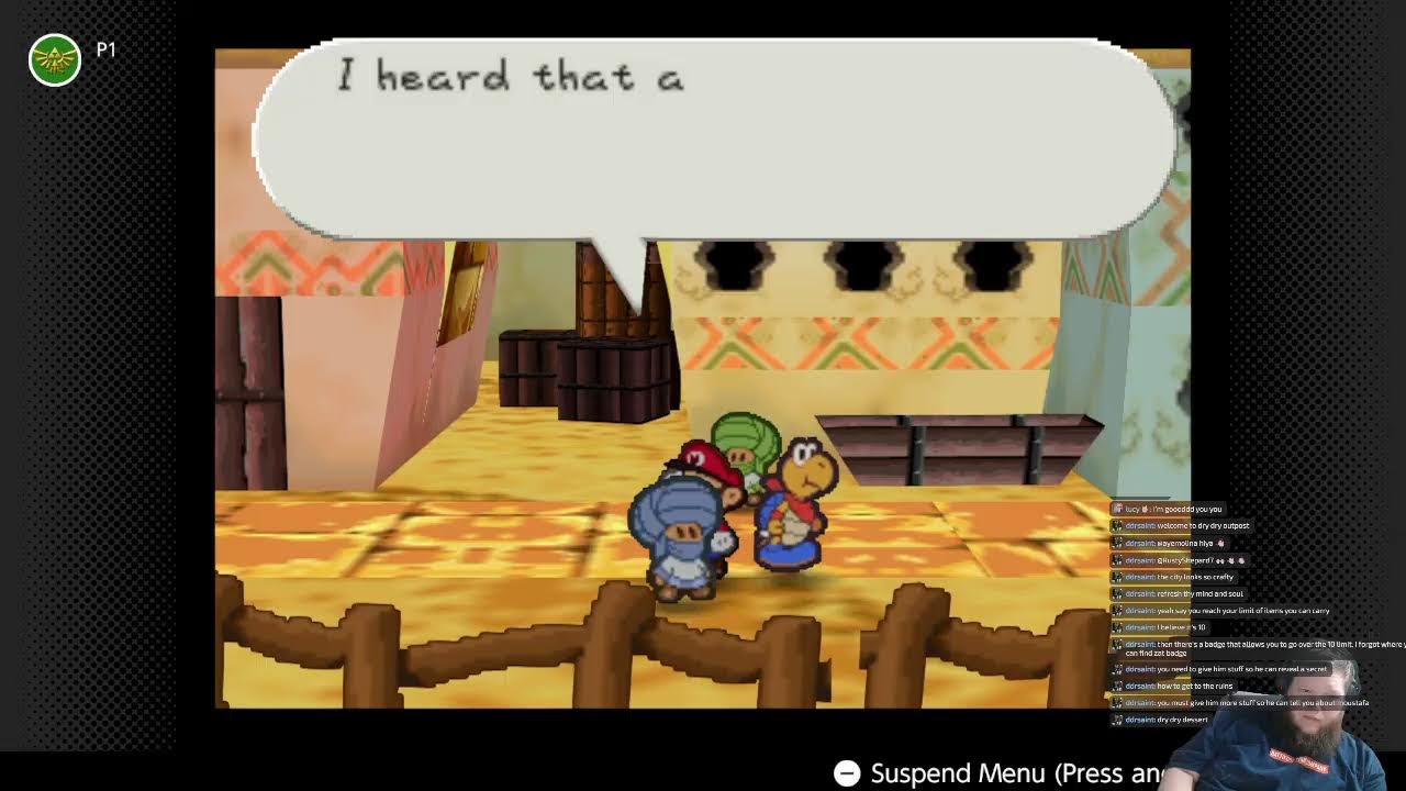 My first playthrough of Paper Mario! part 1  #mario #papermario #live