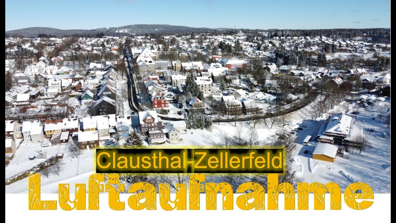 Clausthal Zellerfeld -2021 Winter Harz || Luftaufnahme || Valentine's day special 2021,🦚 Flute Music
