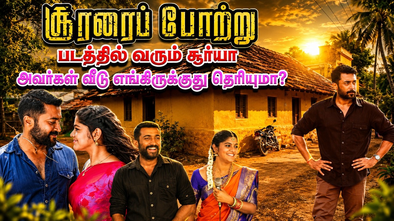 சூரரைப் போற்று - Suraraipotru Movie Surya Shooting House | Madurai Shooting Spot | Shooting Journey