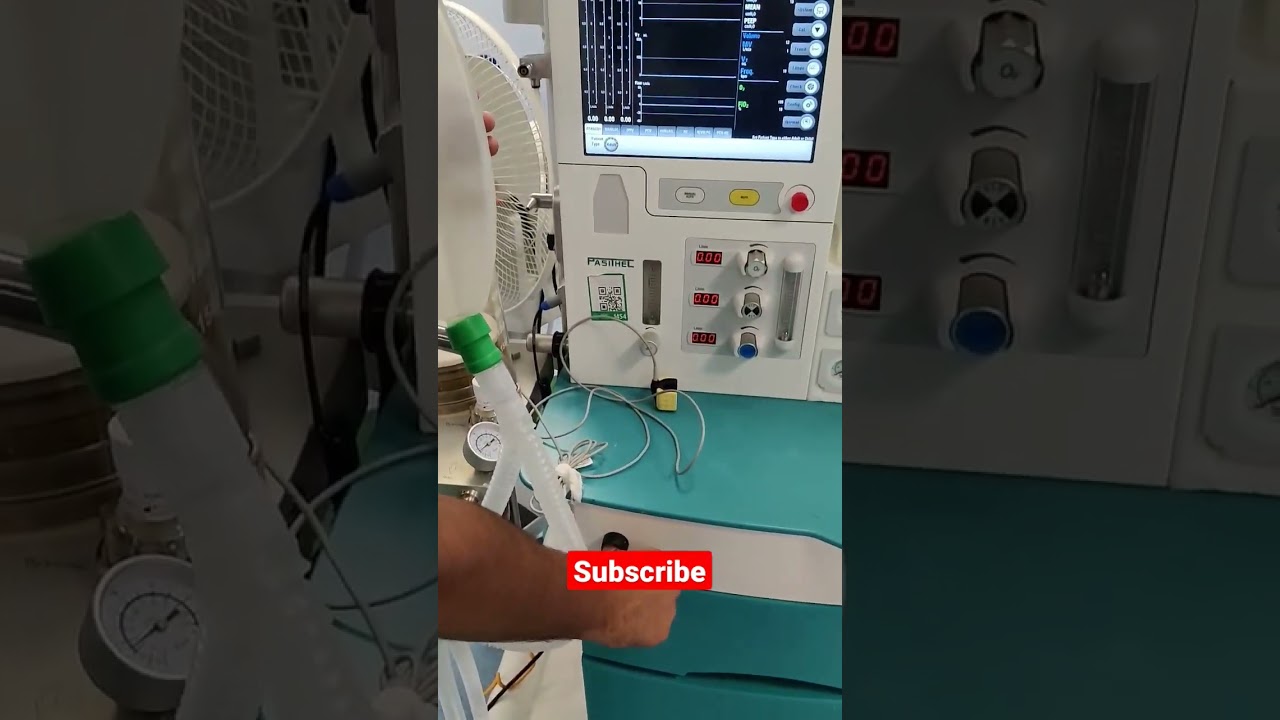 Working of Anesthesia Machine in Operation Theater #shorts #anesthesia #medical #ot