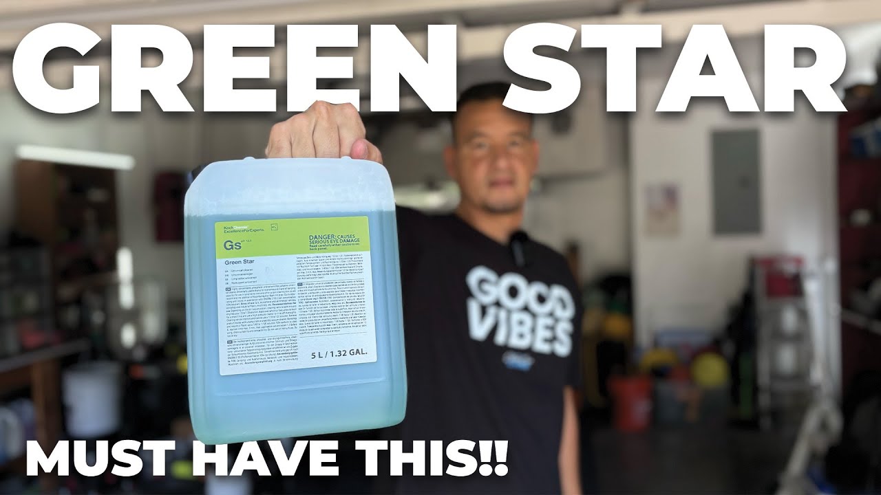 Как я использую Koch Chemie GREEN STAR в своем автосервисе