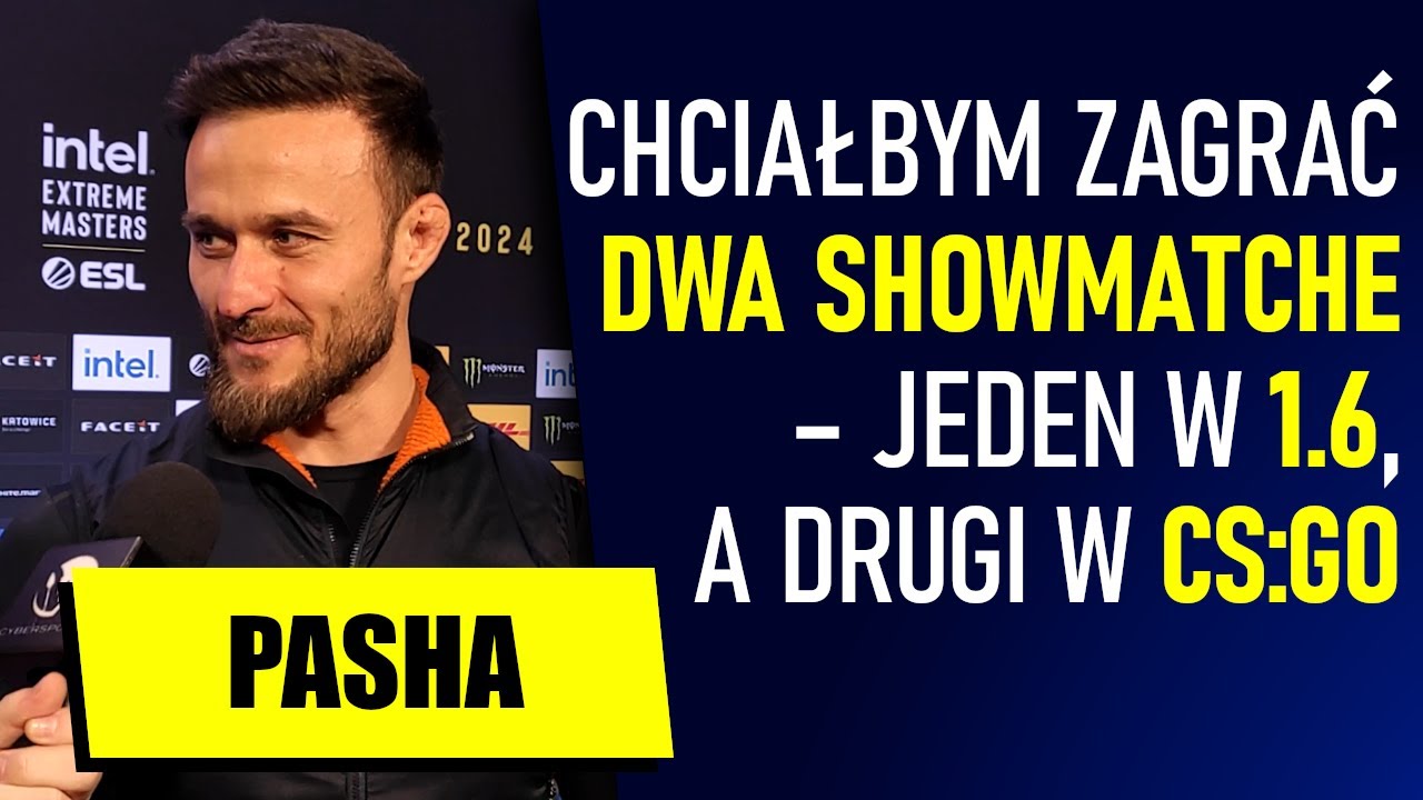 pashaBiceps o showmatchu starego Virtus.pro, występie ENCE oraz finale IEM Katowice [WYWIAD]