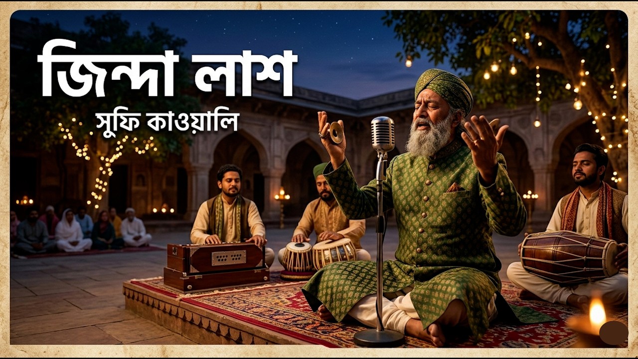 জিন্দা লাশ - সুফি কাওয়ালি | Jinda Lash - Soulful Sufi Qawwali | Divine Qawwali Beats