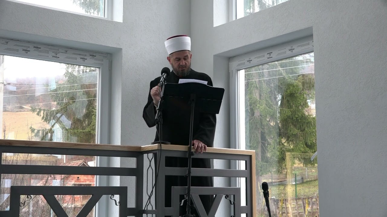 DŽEMIL EF. DESTANOVIĆ-HUTBA-ZNANJE KOJE NE MIJENJA ČOVJEKA SVJEDOK PROTIV NJEGA NA SUDNJEME DANU
