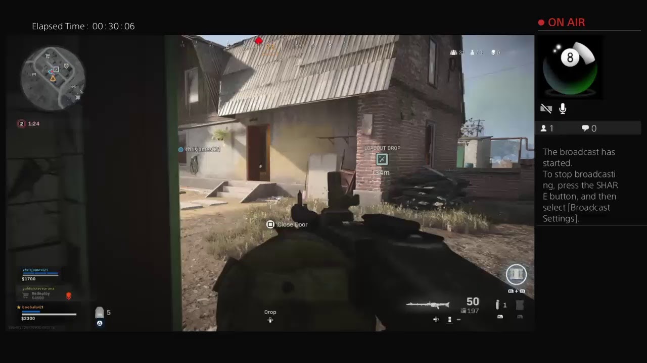 boobala421's Live stream of Modern Warfare