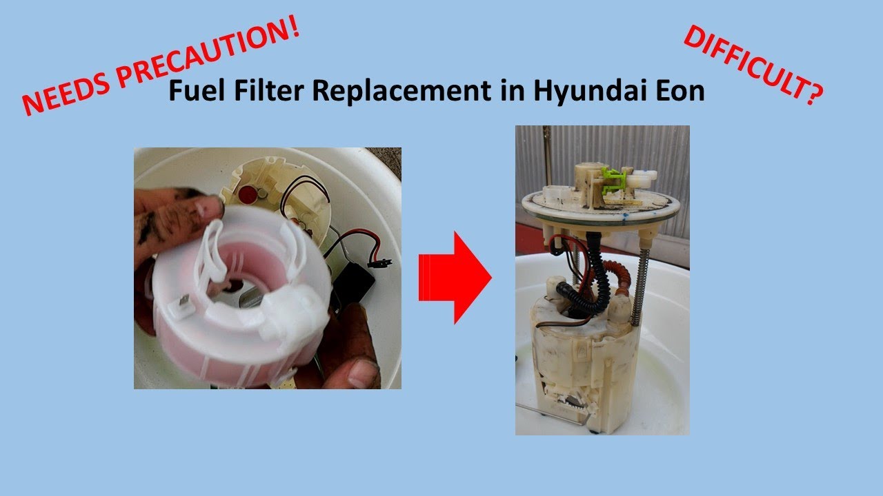 Hyundai Eon Fuel Filter Replacement