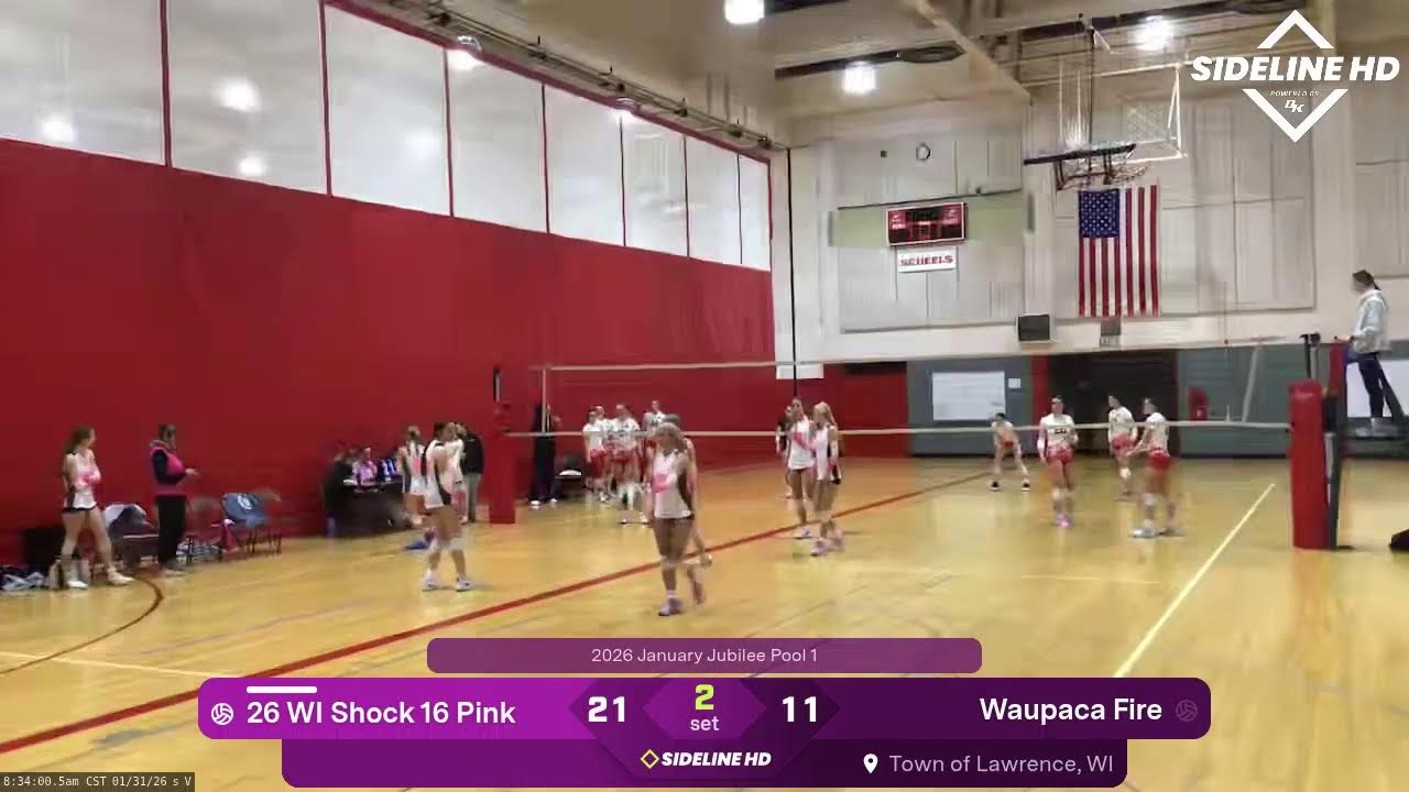 26 WI Shock 16 Pink @ Waupaca Fire (2026.01.31)