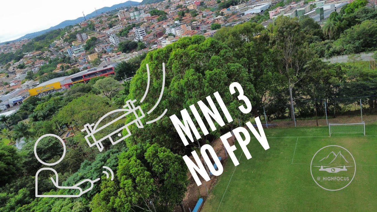 Voando com o DJI MINI 3 no modo FPV! Veja como é!