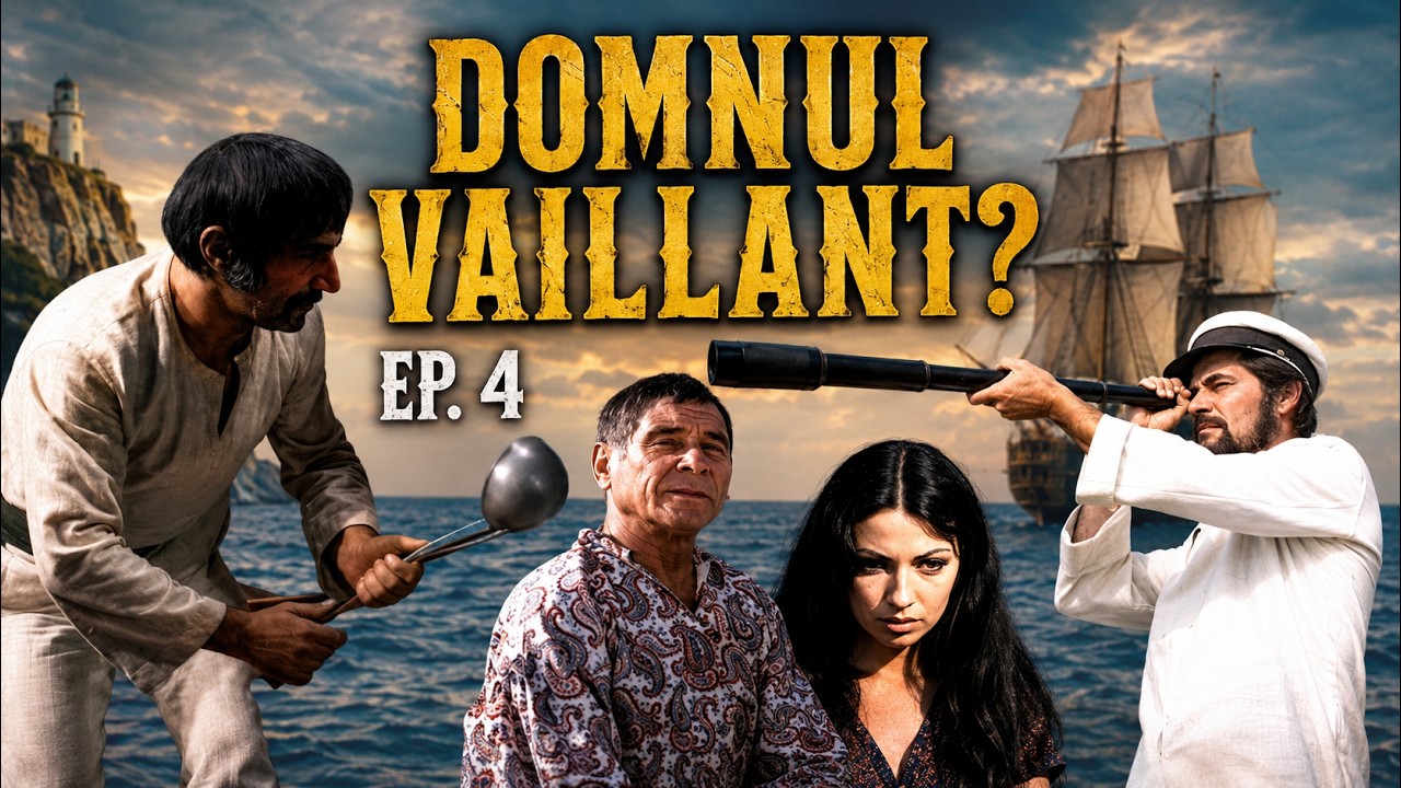 Toate pânzele sus – Episodul 4 | Cine ești dumneata, domnule Vaillant? | Serial clasic românesc!