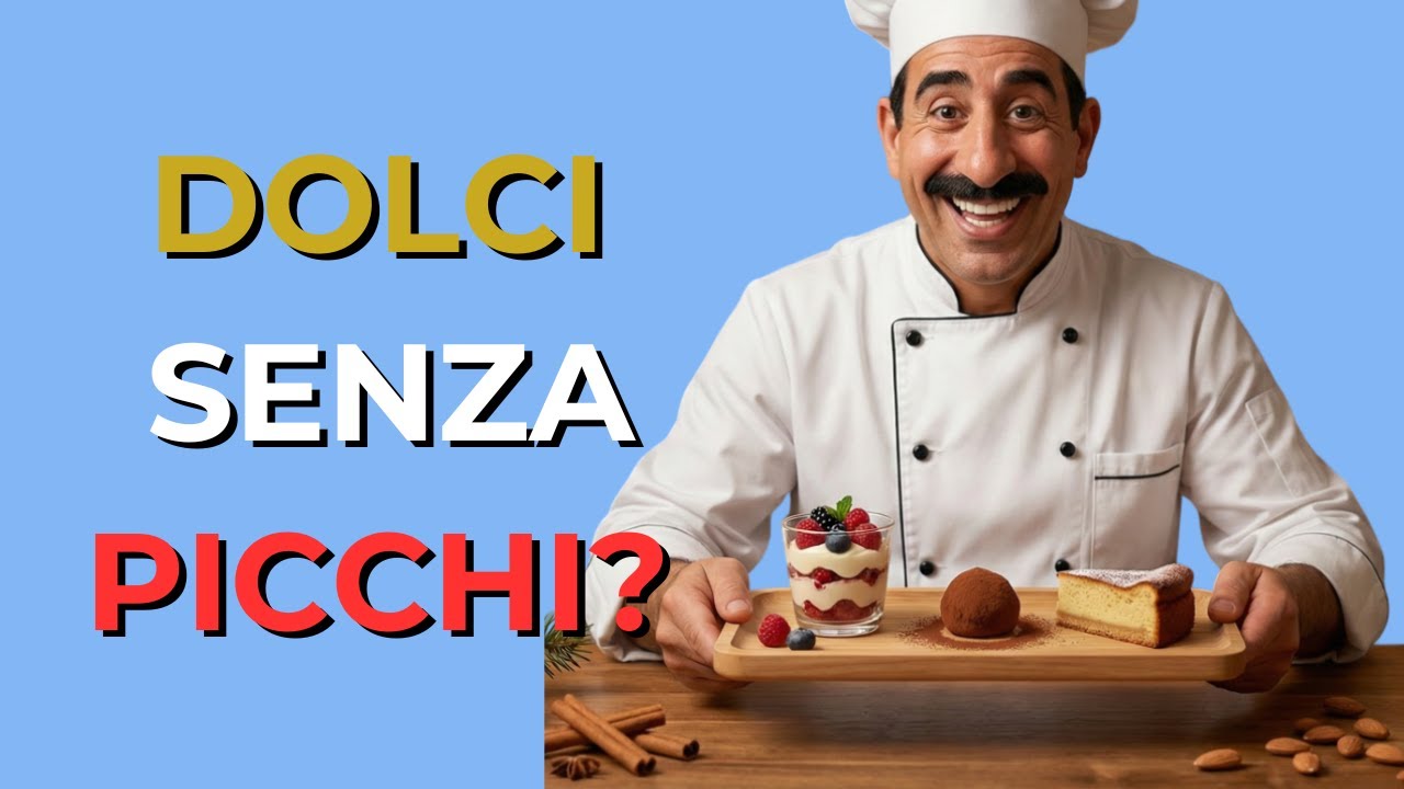 Dolci e Glicemia  3 Ricette Golose Senza Zucchero