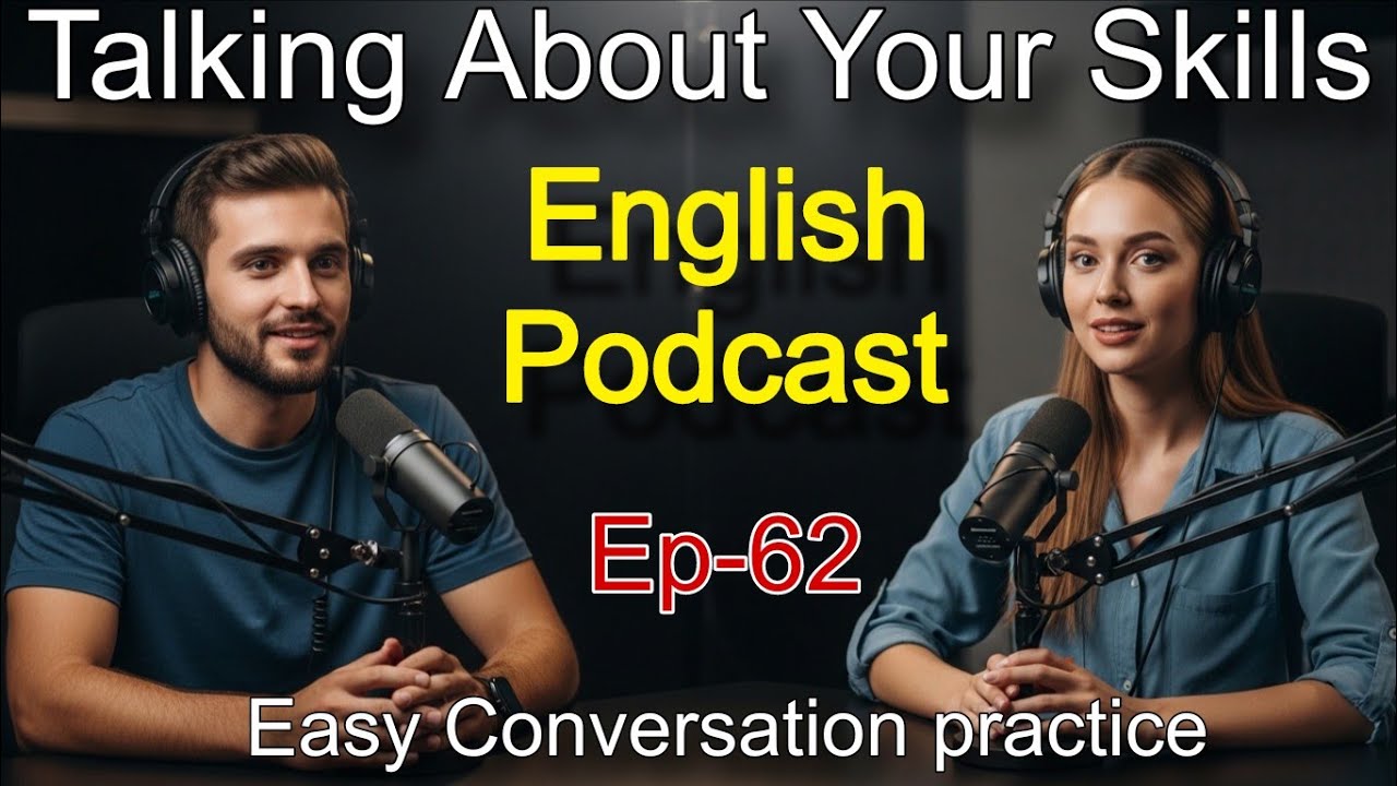 How to Talk About Your Skills in English | Easy English Listening Practice | English Podcast Ep 62