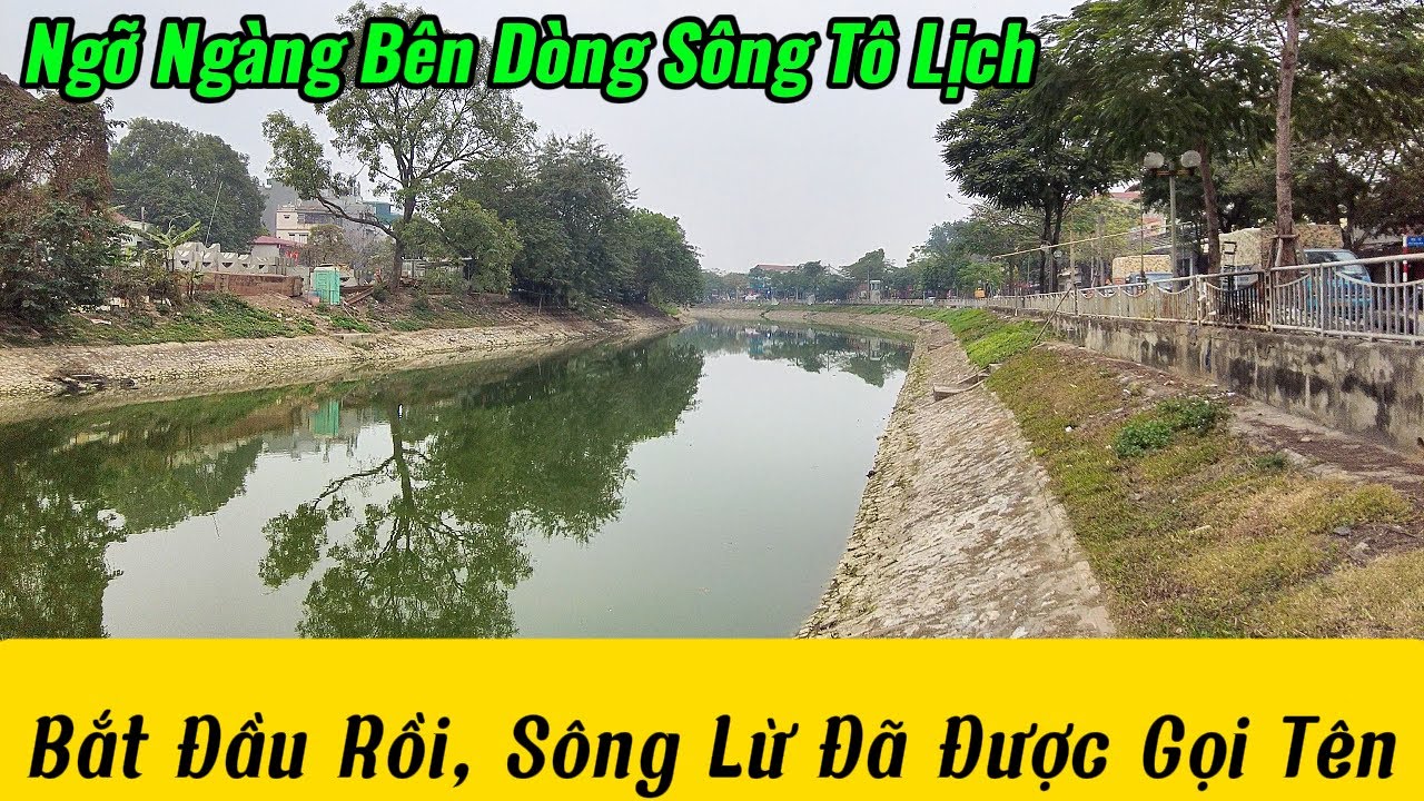 Chính Thức Thi Công  Hệ Thống Sử Lý Nước Thải Sông Lừ.