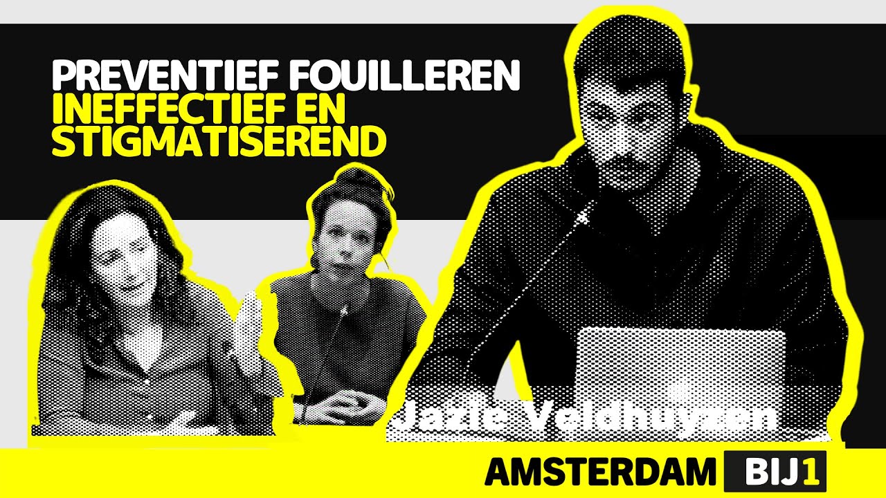 Debat preventief fouilleren | Jazie Veldhuyzen (BIJ1) versus Roosma (GroenLinks) en Halsema | lang